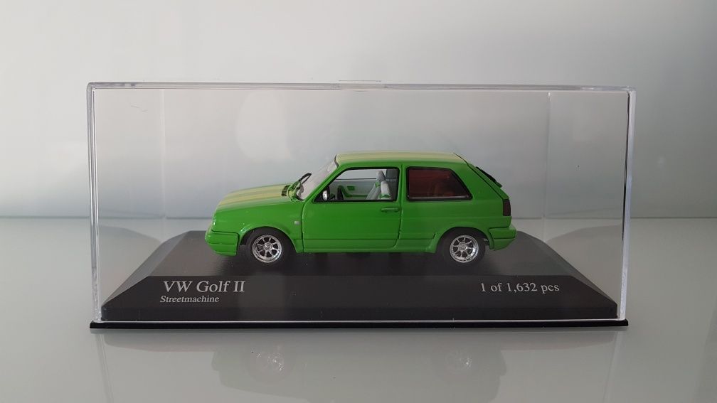 Vw golf ll street race minichamps 1 43