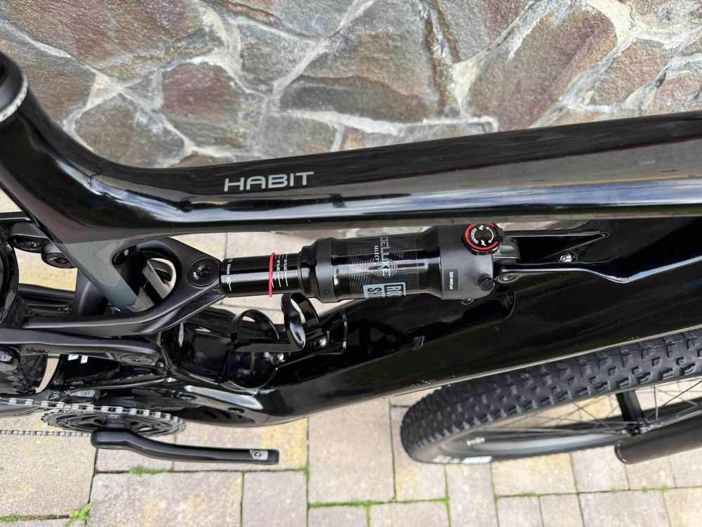 Електро велосипед двохпідвіс Cannondale Habit Carbon розмі М