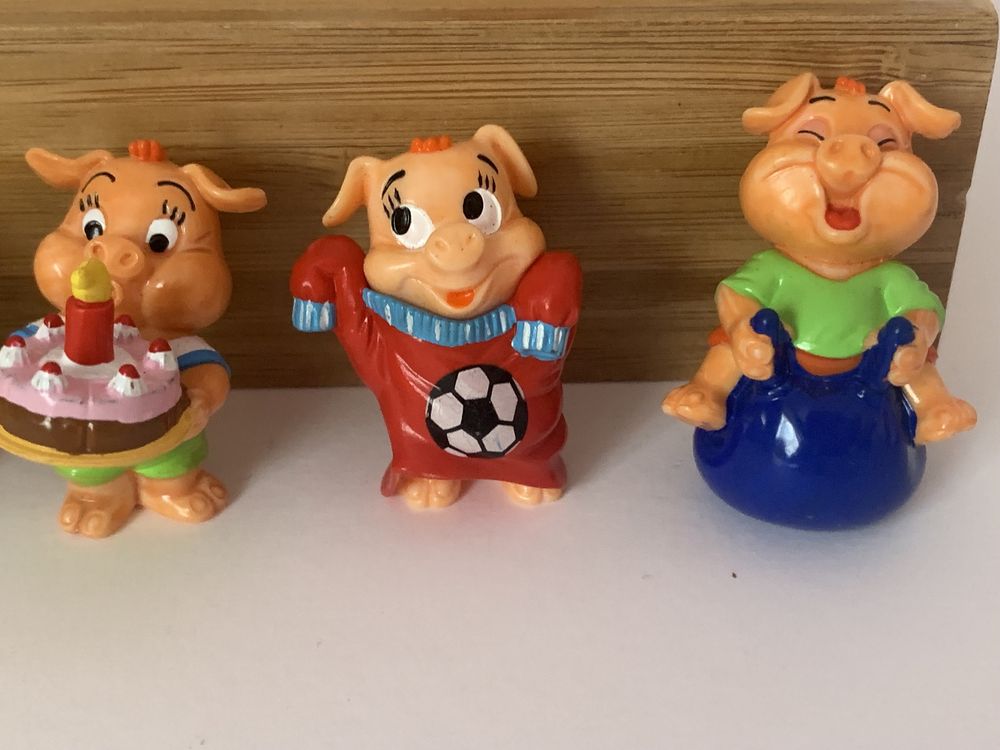 Kinder niespodzianka świnki Pinky Piggys, vintage