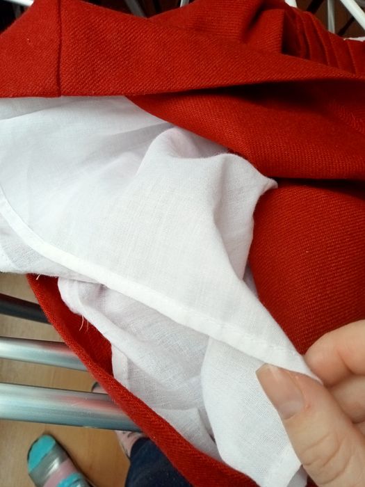 Czerwona sukienka wełniana na święta 68 mayoral