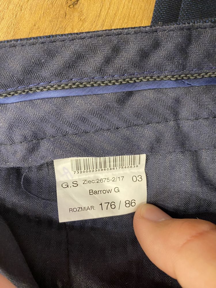 Garnitur męski granatowy - Recman