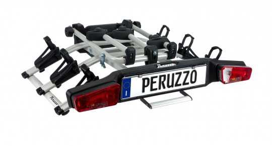 Bagażnik rowerowy Peruzzo Zephyr na hak ALU szyna platforma 3+1 rowery