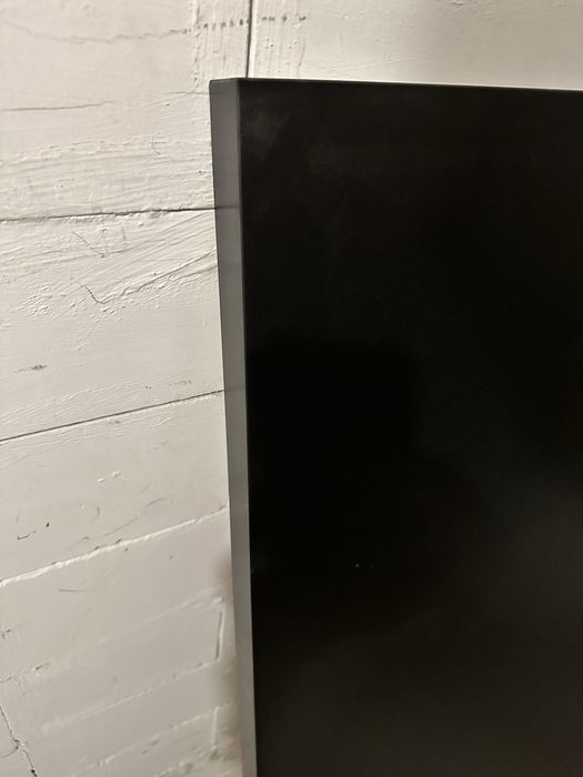 Blat biurka ikea czarny 80/120