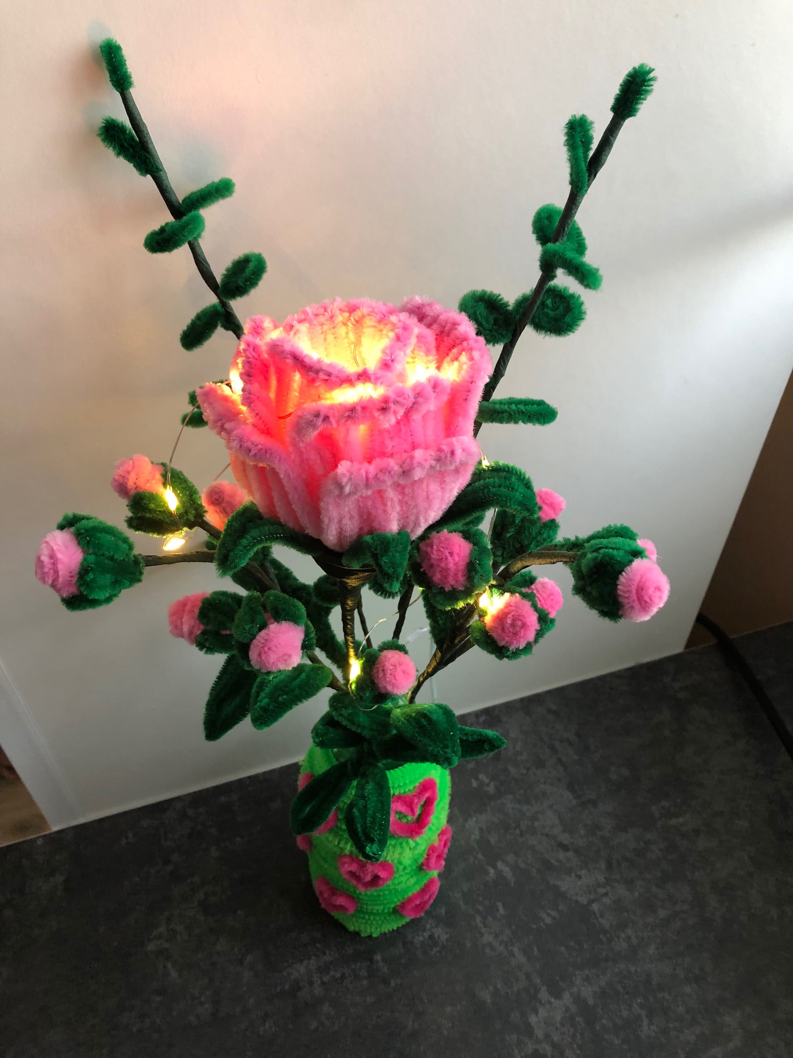 Lampka bukiet led