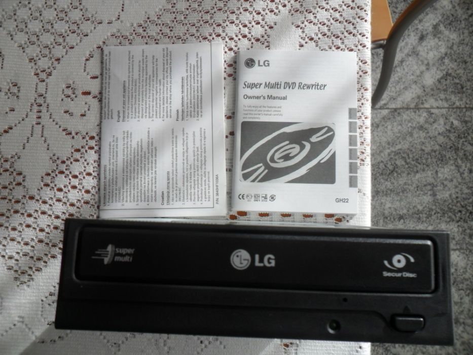 Leitor DVD LG, Modelo: Super Multi DVD REWRITER LG