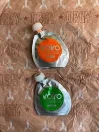 Фарби для тонування волосся від IROIRO (неоново-зелена та помаранчева)