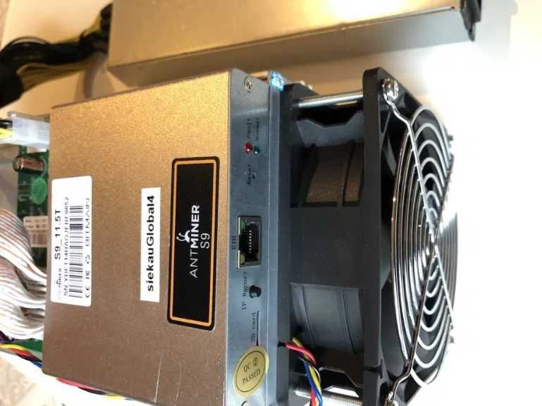 Antminer S9 Bitmain 16 Th/s Asic Bitcoin Miner