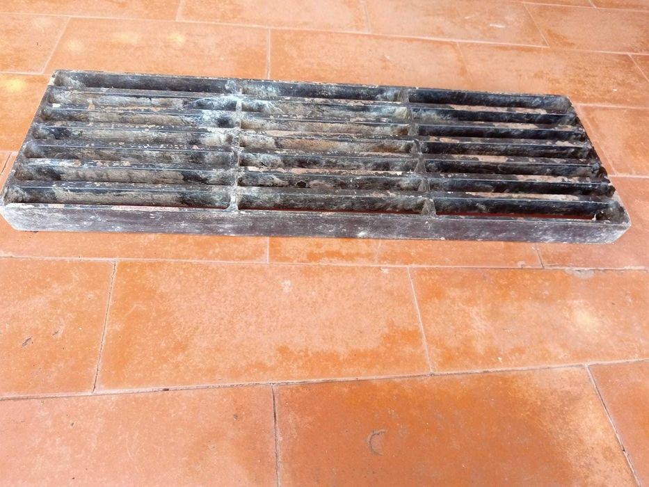 Capacho/tapete em ferro galvanizado