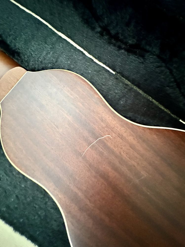 Travel guitar Washburn Rover (Natural) + Case Original