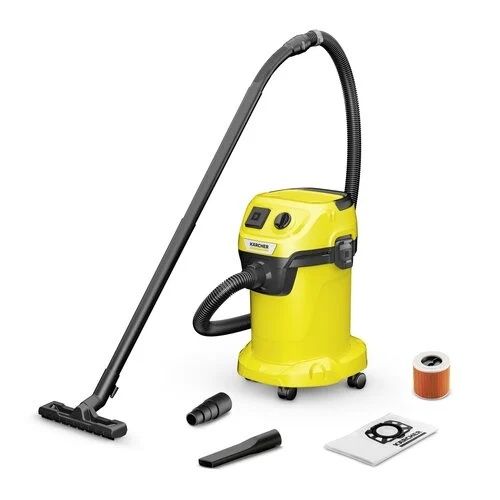 Будівельний пилосос Karcher WD3 P з розеткою 1000Вт. 19л.