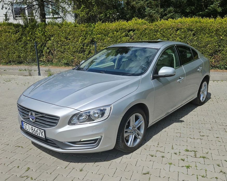 Volvo S60 FV23%, Jasne skóry , Platinium.