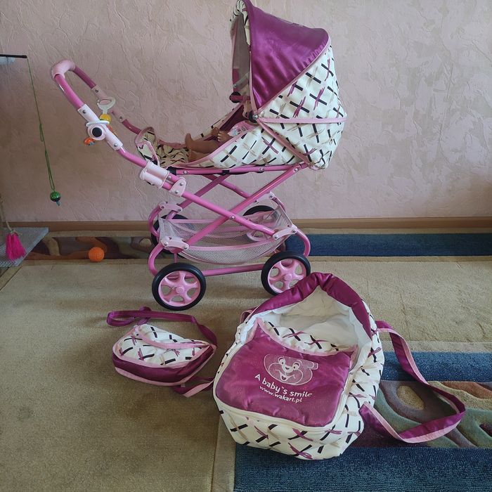 Коляска для кукол большая Wakart