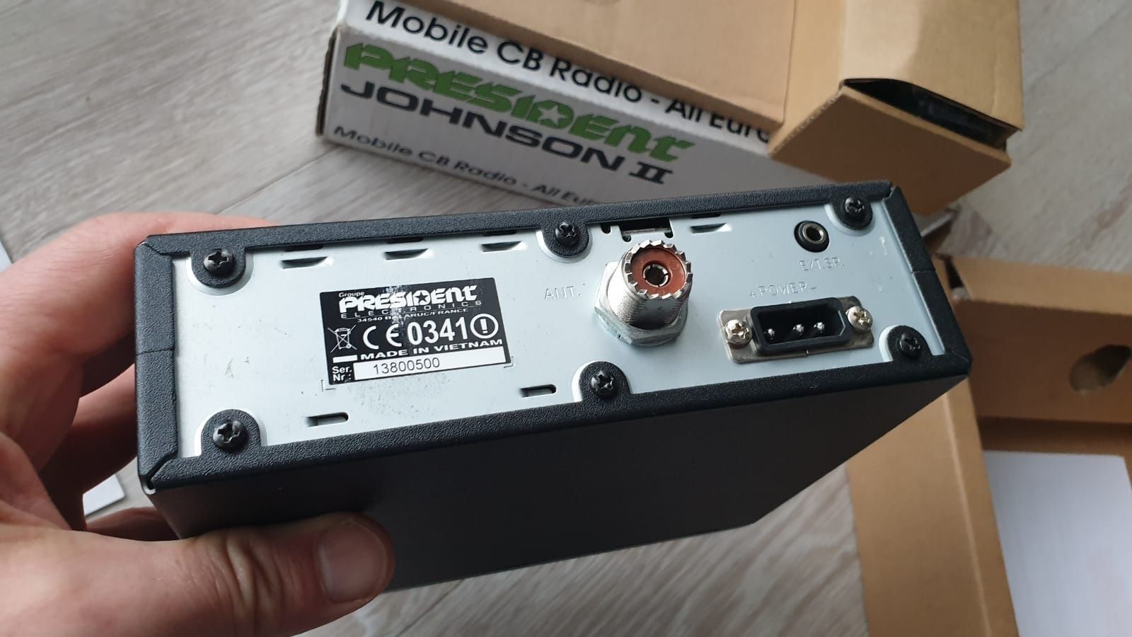 Cb Radio President Johnson 2 ASC TUNING SAXON WAW