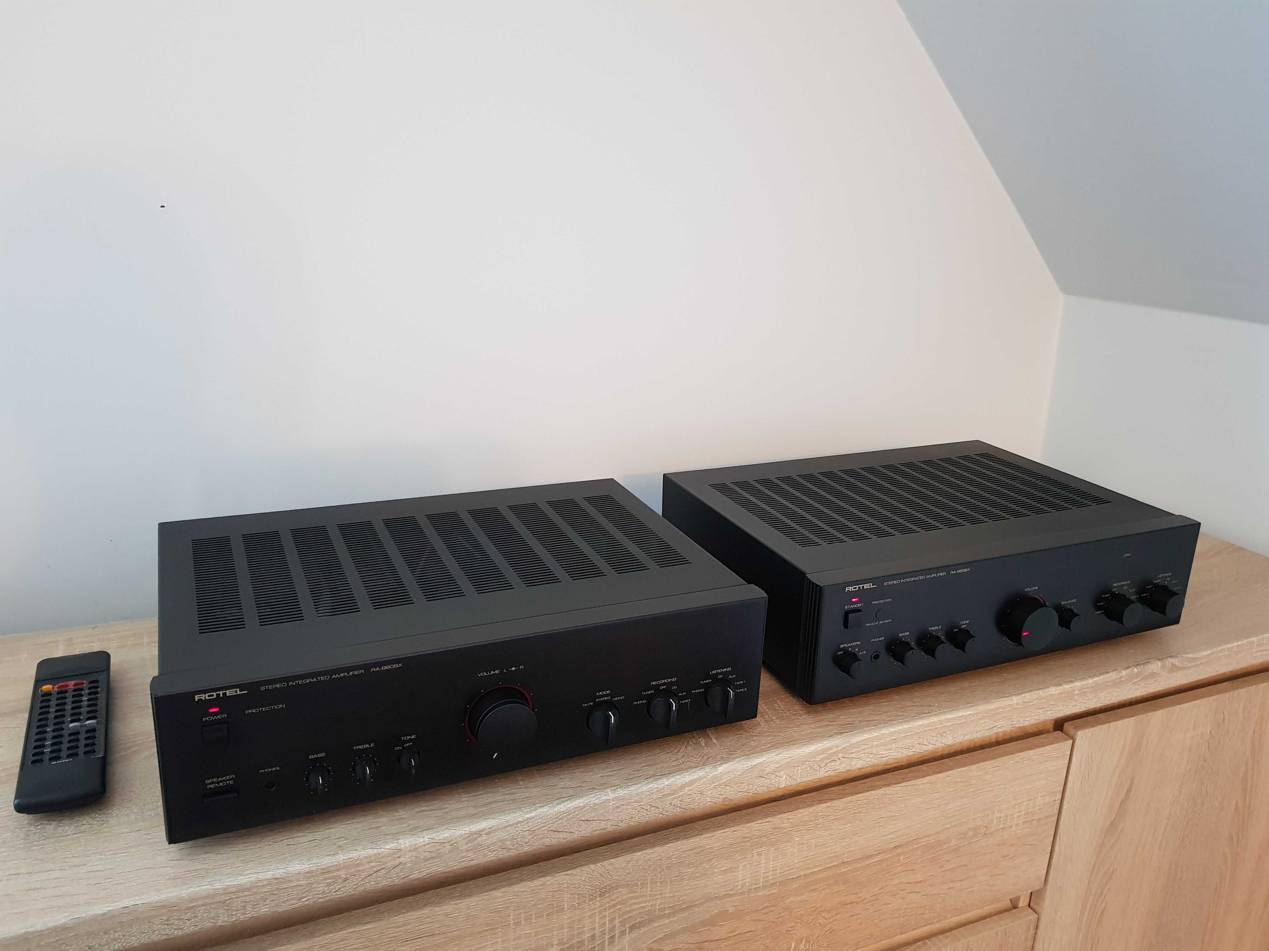 ROTEL RA-980BX/RA-985BX: wzmacniacz zintegrowany 2x100W - rarytas!