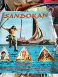 Caderneta cromos Sandokan