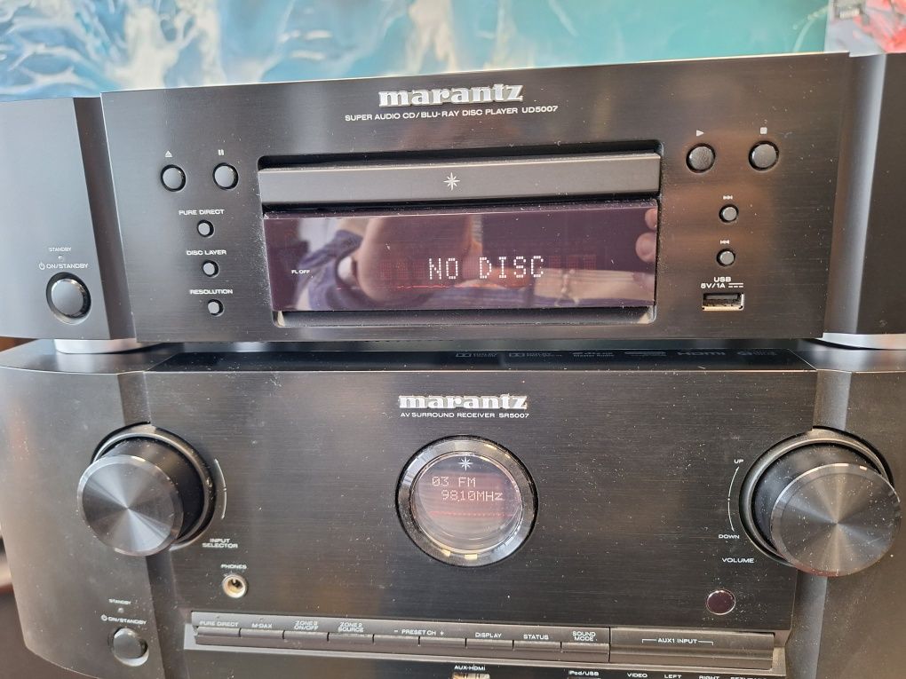 Marantz SR 5007 , UD 5007 plus piloty. Sprawne  Gwarancja