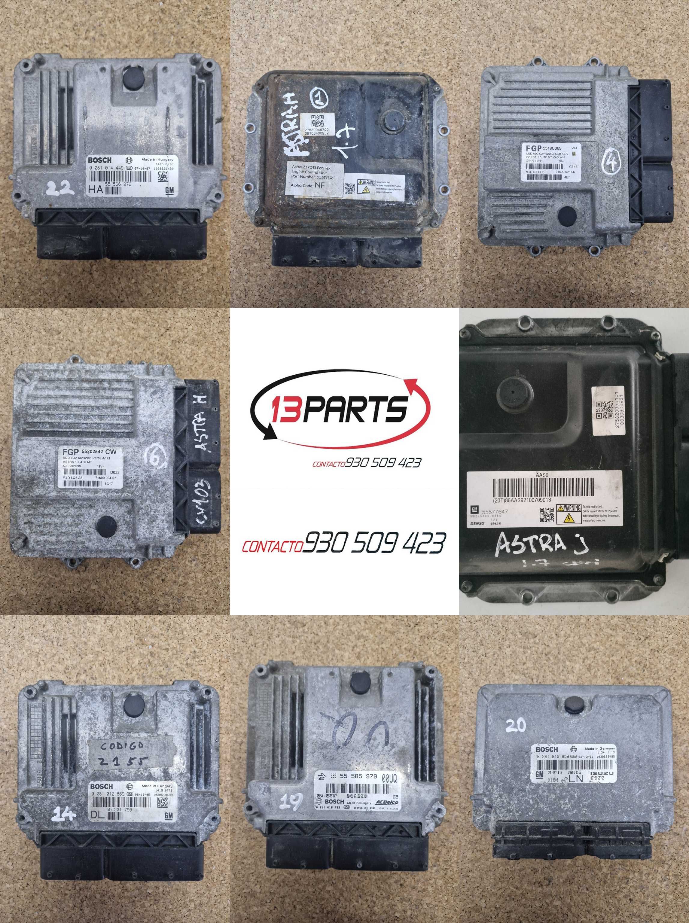 Centralinas Motor ECU Opel