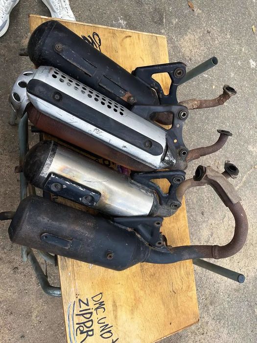 Выхлопные трубы на скутеры Хонда Дио