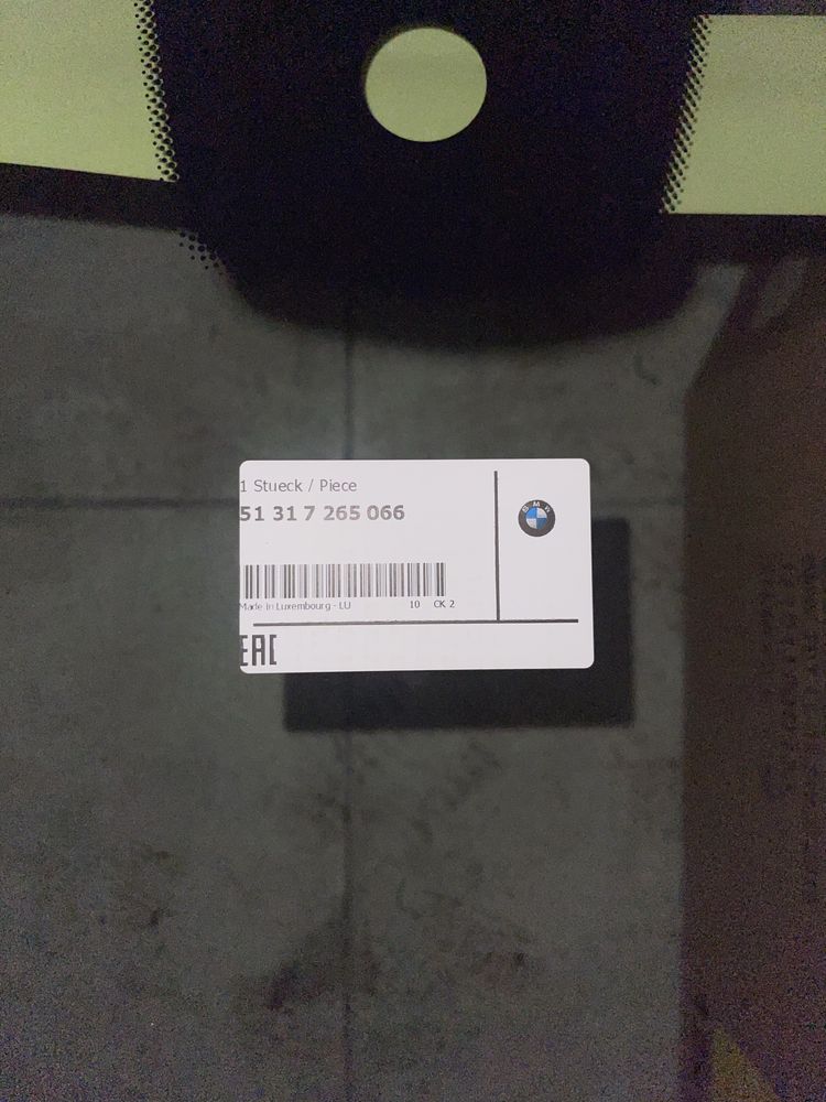 Лобове вітрове скло BMW X3 F25 2016 післярестайлова європа