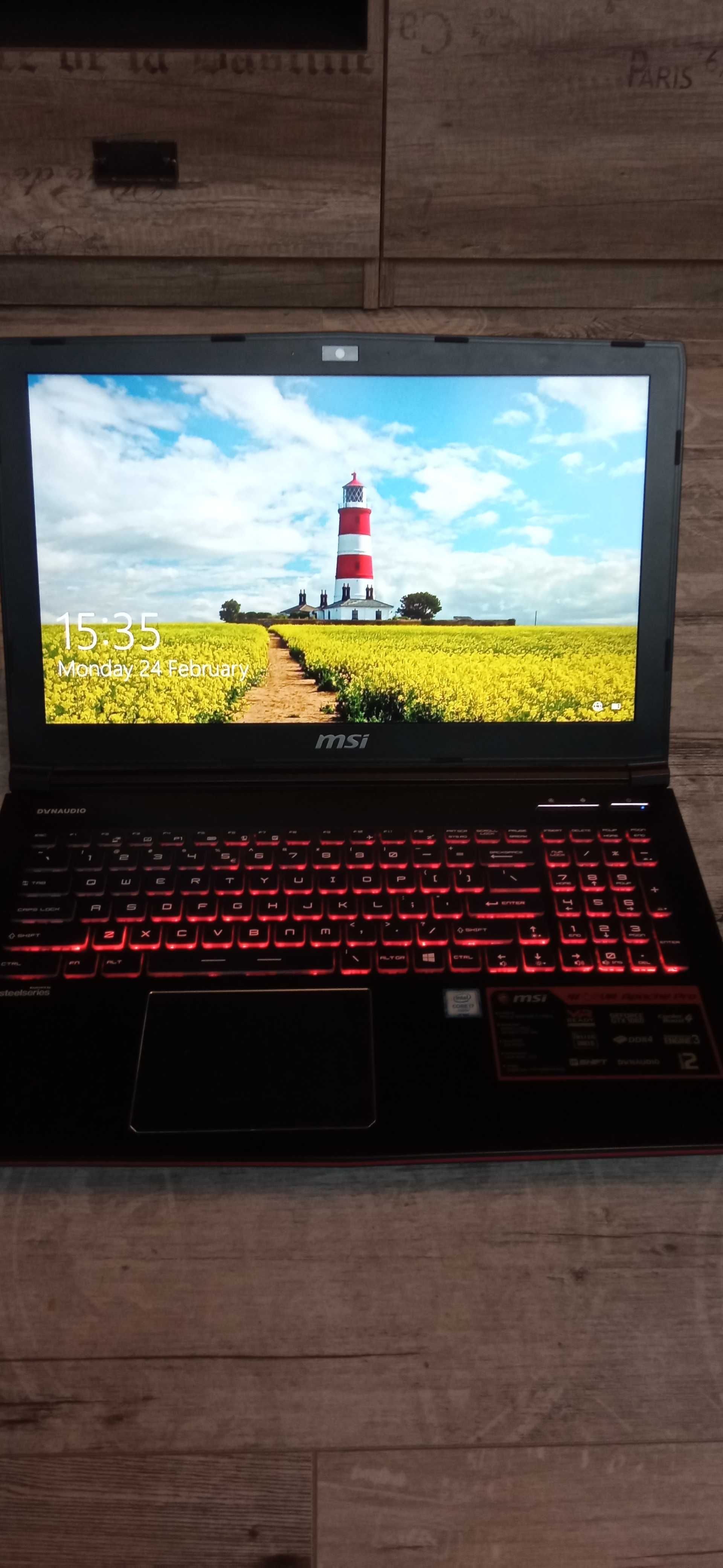 Laptop MSI GE62 Apache Pro