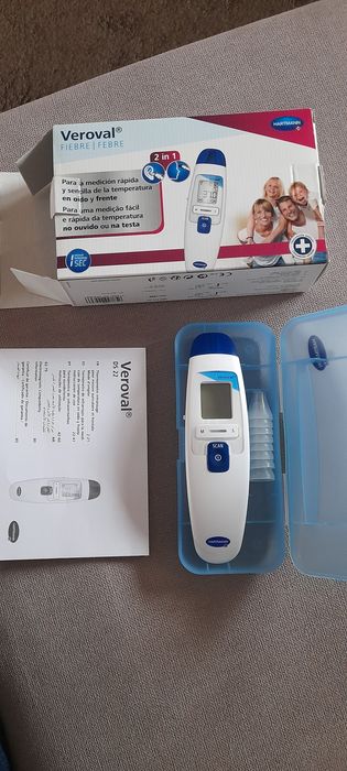 Veroval Febre Termómetro Iv 2/1 Ouvido e testa Ds22

Veroval Febre Ter