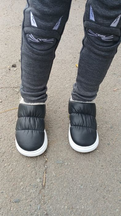 Уггі дитячі, укорочені уггі. Хутряні капці, дутики