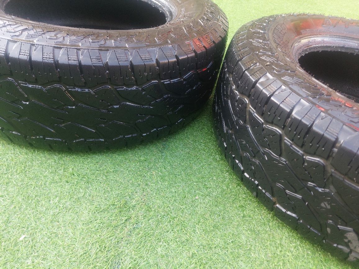 2 pneus usados 245/70 R16