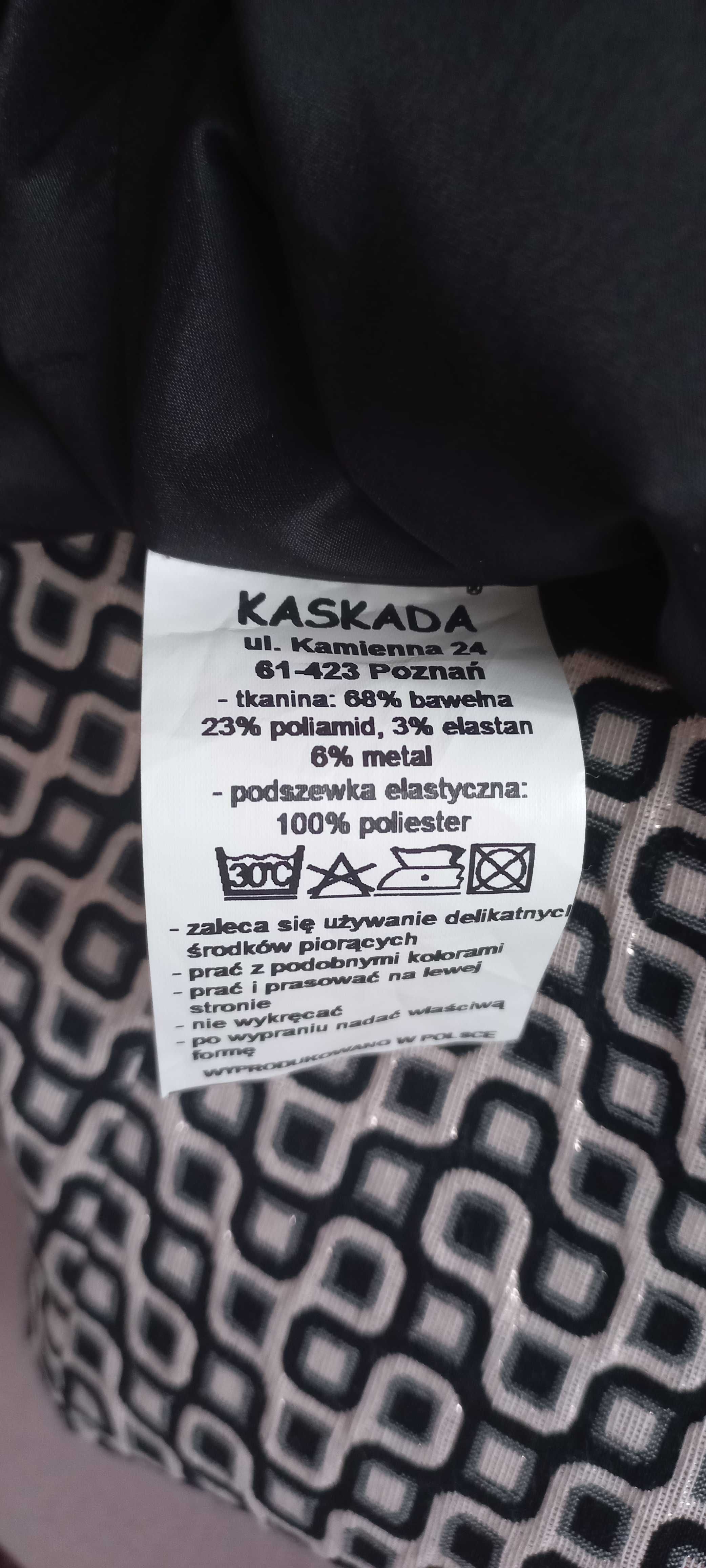 Sukienka wizytowa Kaskada made in Poland jak nowa r.38
