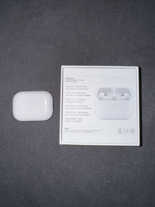 Słuchawki dokanałowe APPLE AirPods Pro II ANC Biały (Etui z USB-C)