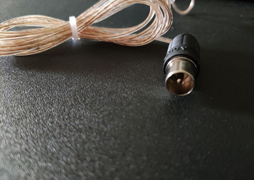 antena radiowa fm do odbiornika tunera wieży receiver wtyk męski