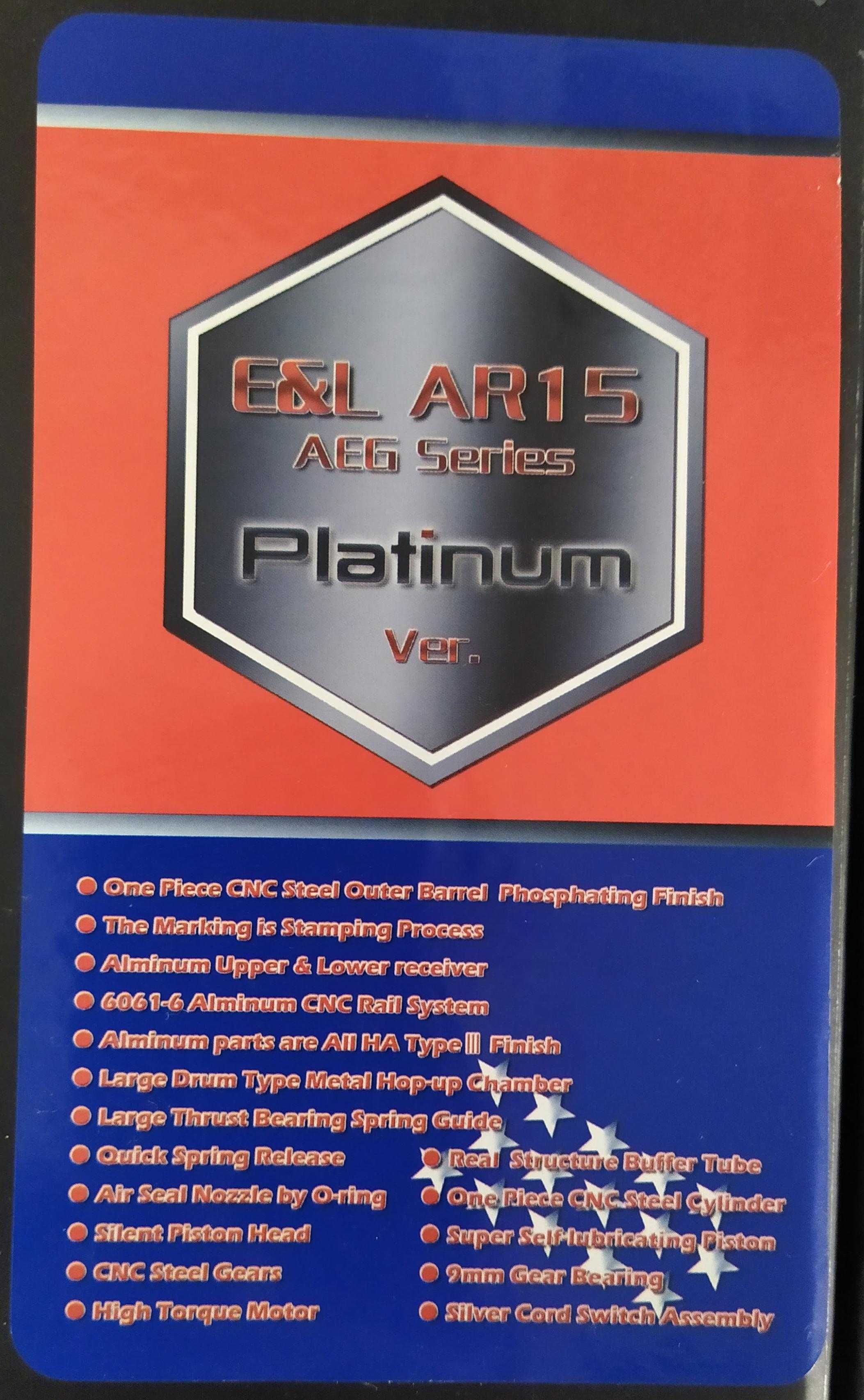 AEG E&L M4 Platinum Version Airsoft