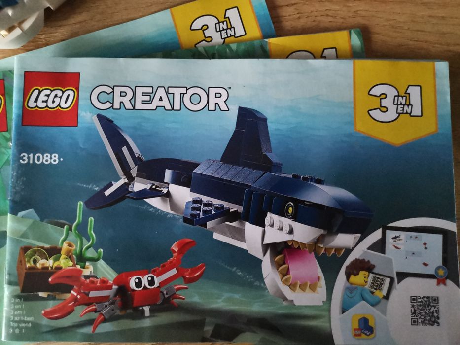 Lego Creator 3w1 31088 morskie zwierzęta