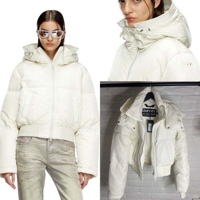 Diesel женский пуховик / куртка / оригинал прайс был : 395€ НОВАЯ