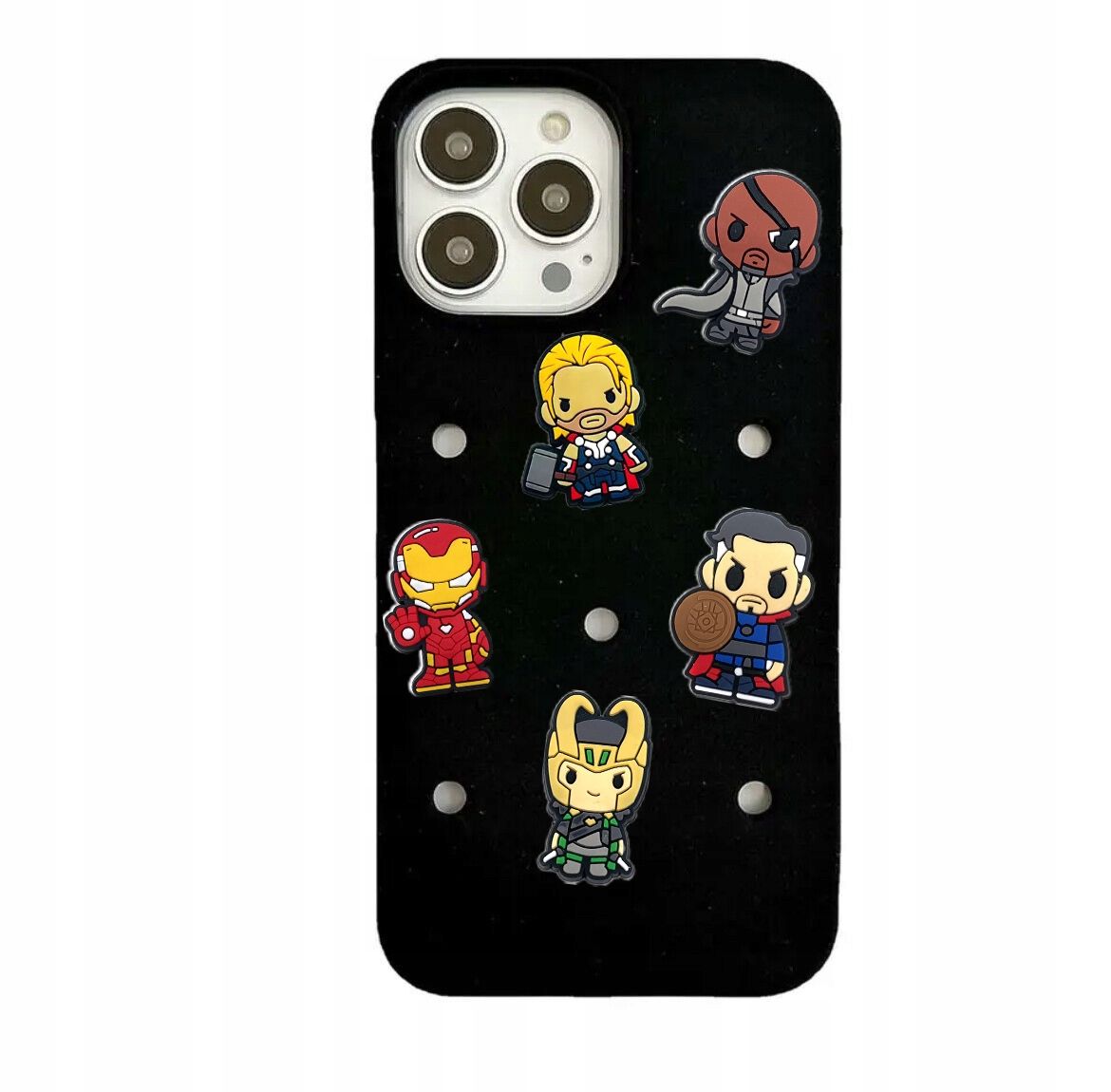 Przypinki do Crocs MARVEL AVENGERS do butów telefonu zestaw 16 szt
