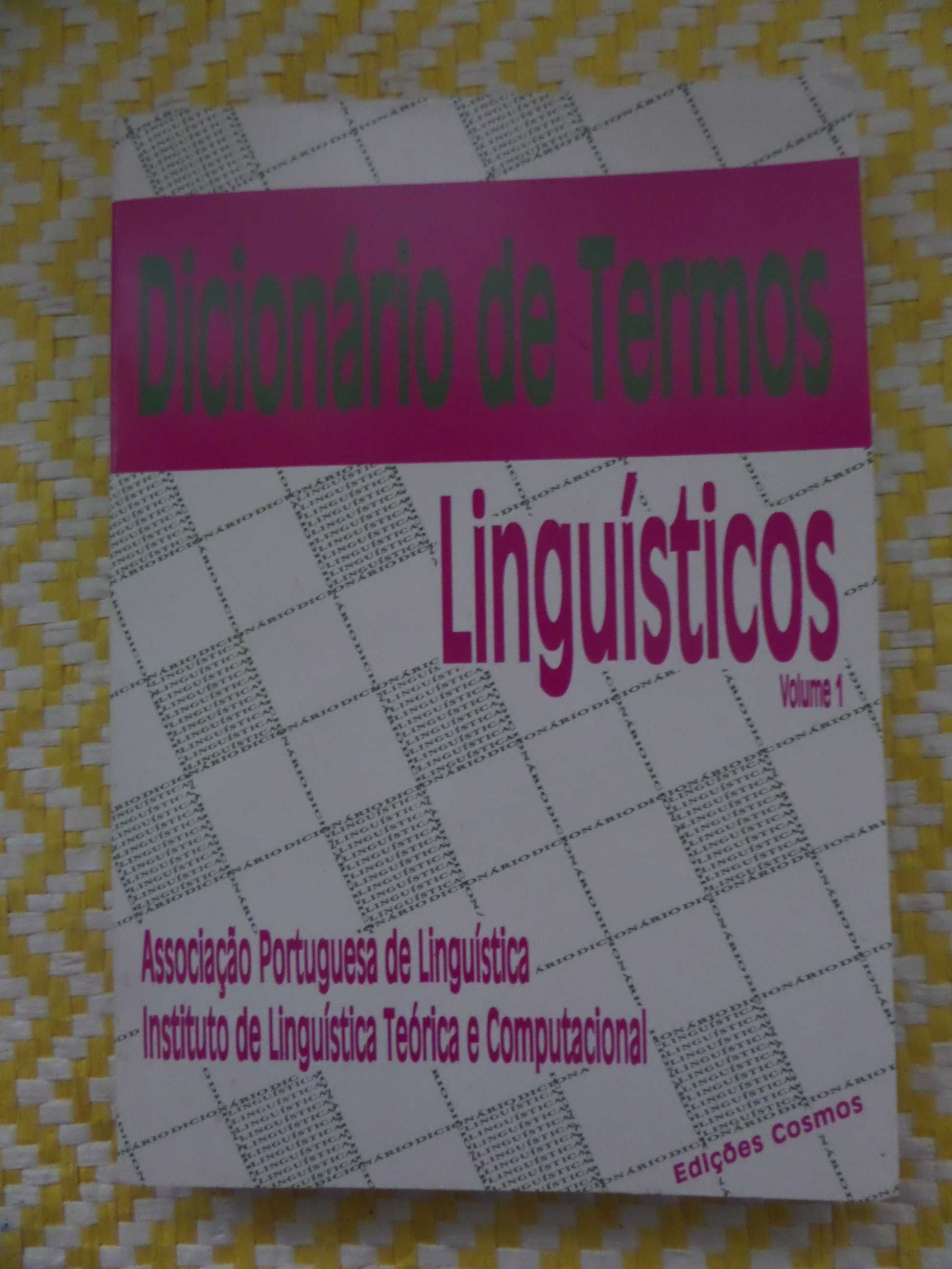Dicionário de termos linguísticos – Vol. 1 Ass Portug. de Linguística,