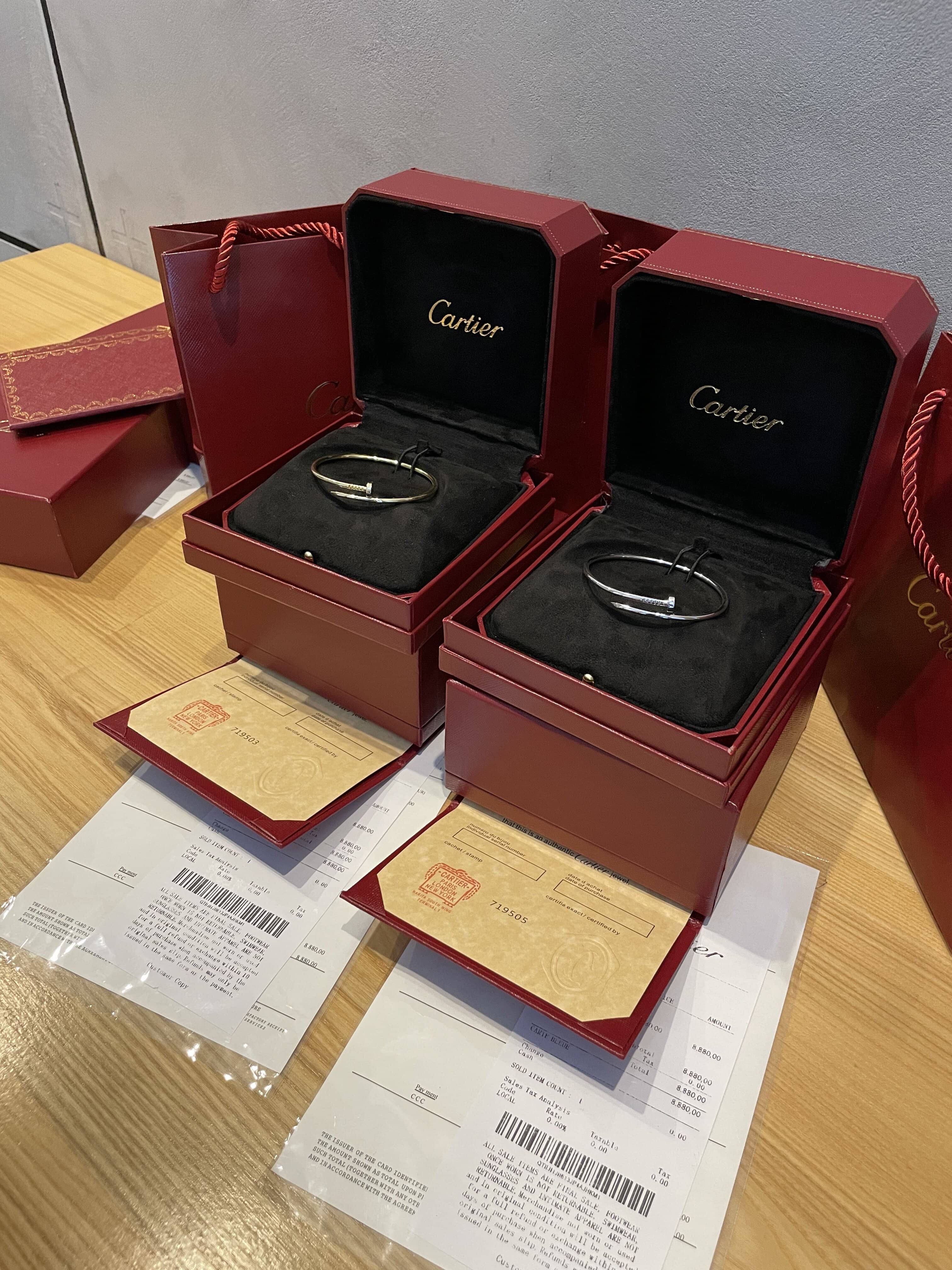 Браслет Cartier гвоздь/Juste un Clou