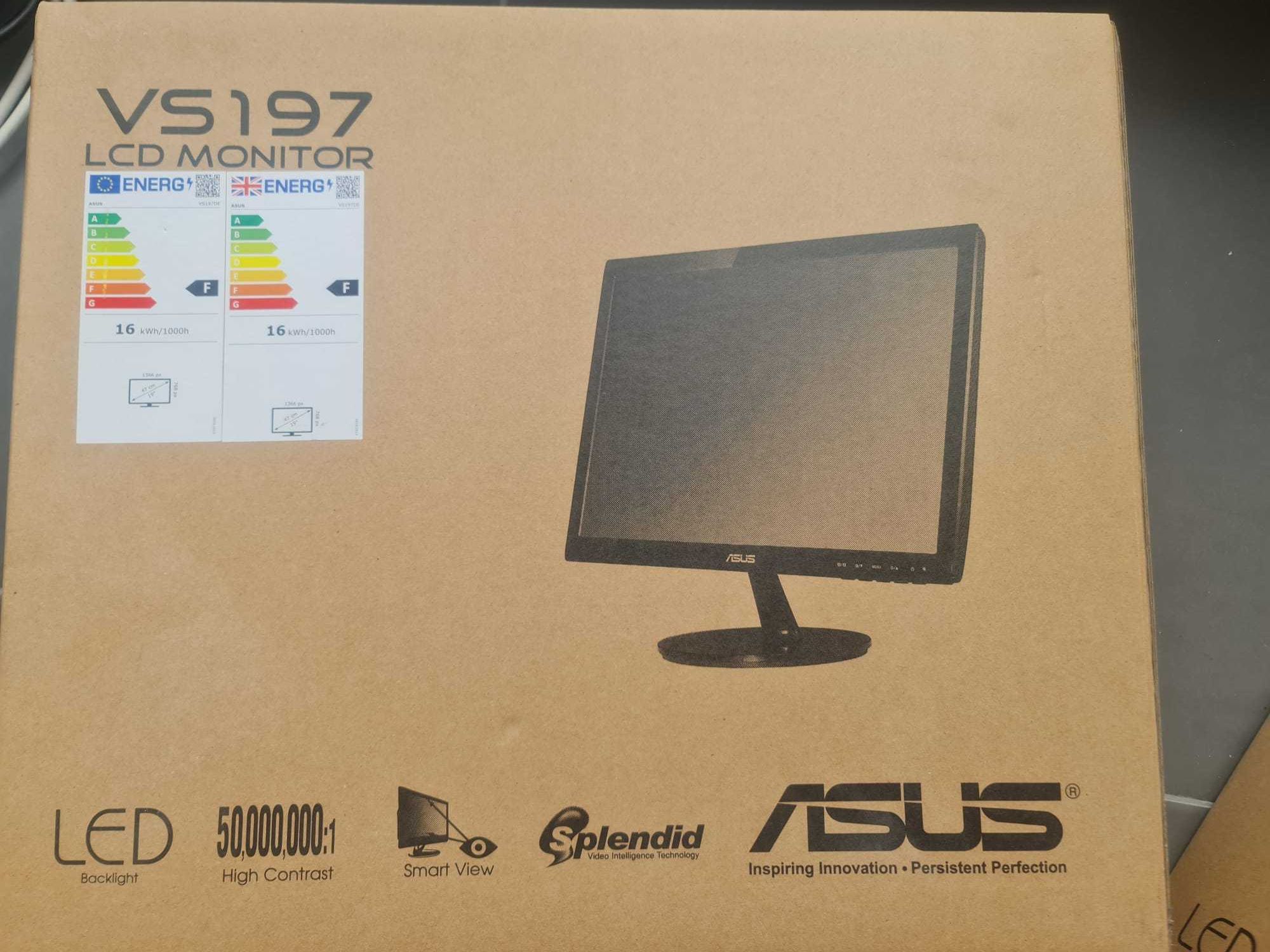 ASUS Monitor Vs197de Led 18.5' NOVO e EMBALADO