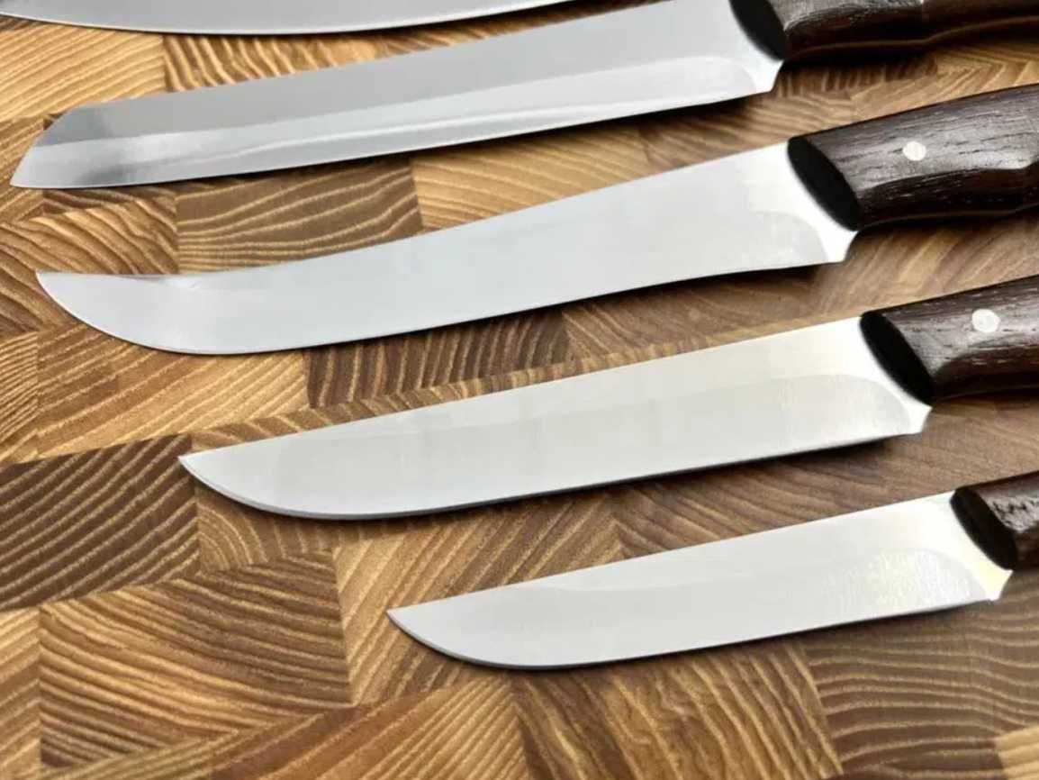 Набор кухонных ножей (5шт) ручной работы | набір кухонних ножів