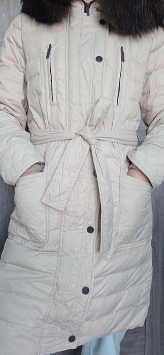 Зимовий пуховик пальто