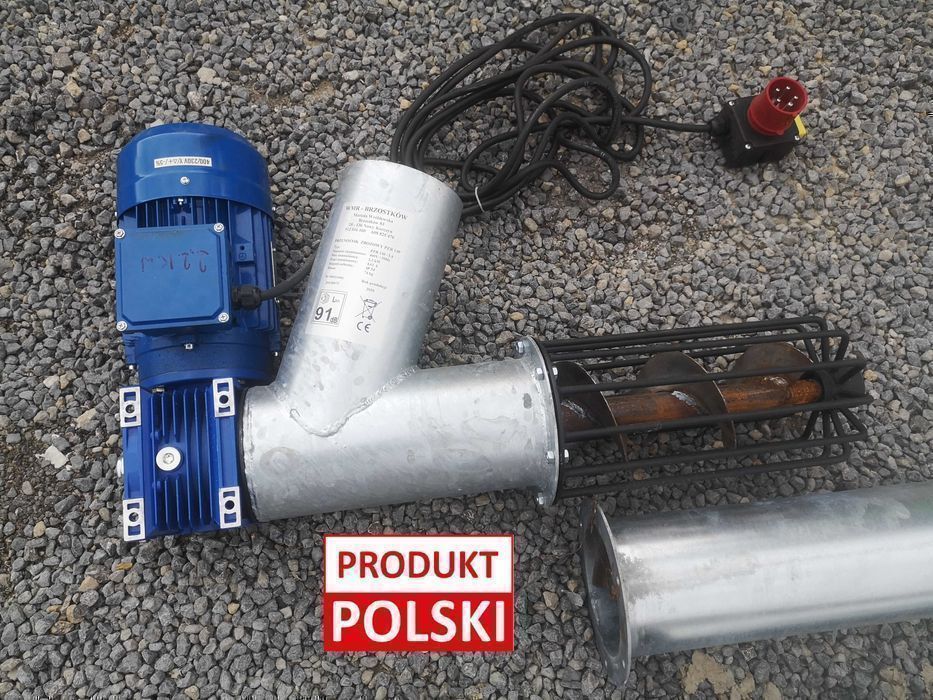 Żmijka do zboża-rura ocynkowana-przenośnik zbożowy 110/140/160/180/220