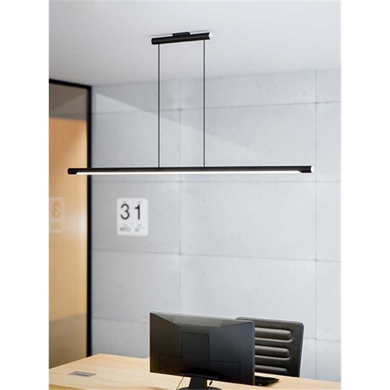 Lampa Aqform Thin Tube central 96 LED złota