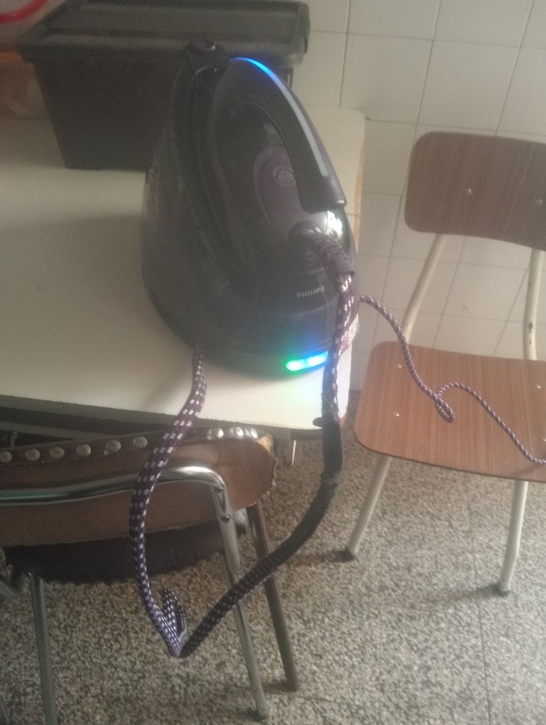 Ferro de caldeira a trabalhar bem