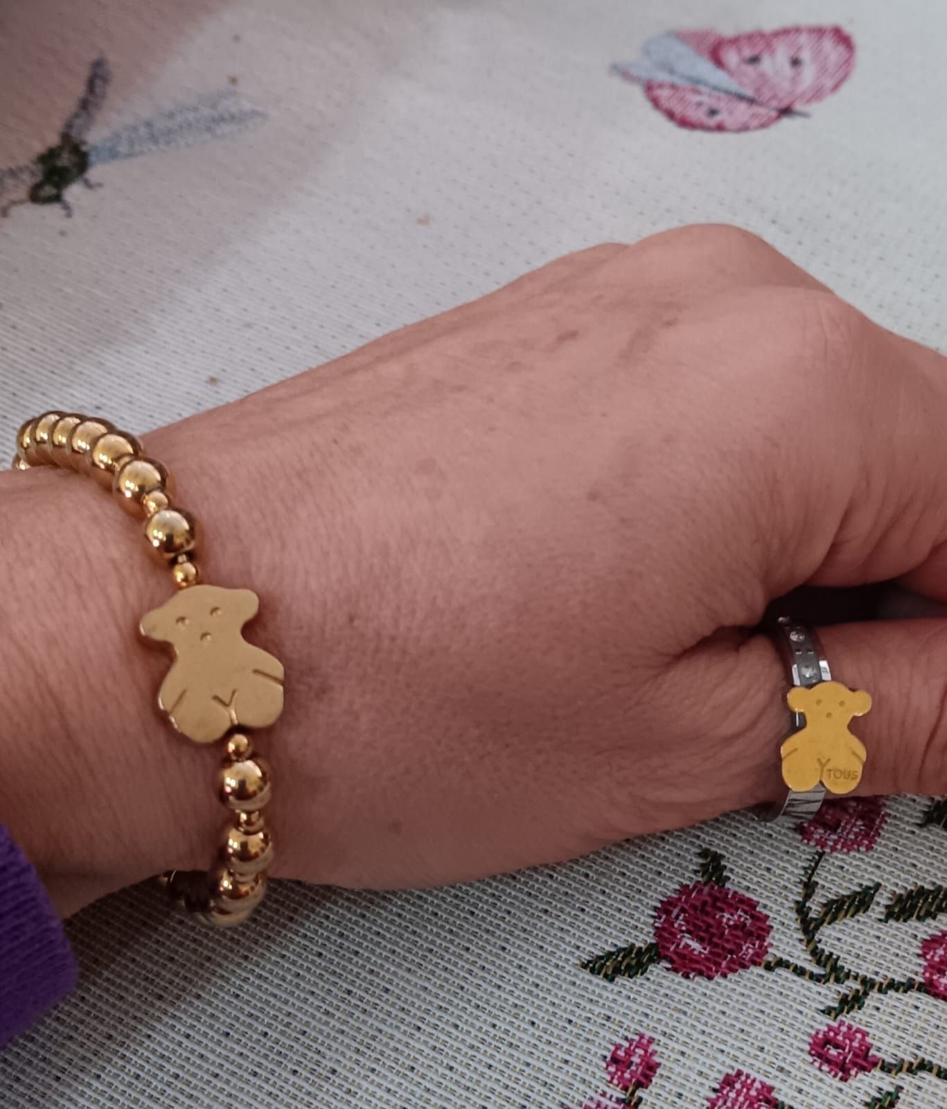 Pulseiras aço conjuntos