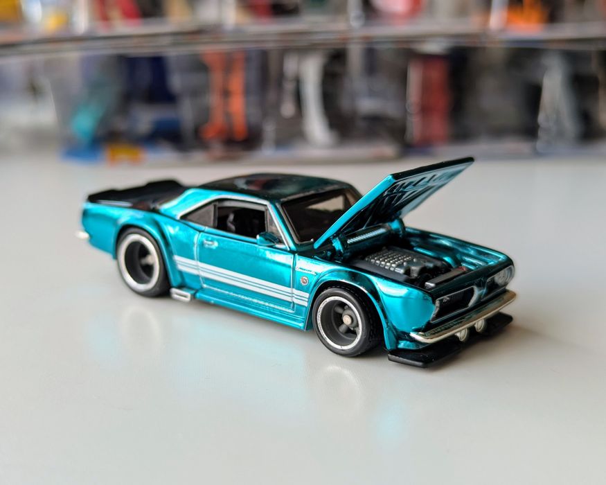 '68 Custom Plymouth Barracuda Hot Wheels RLC RED LINE CLUB Хот вілс