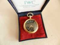 IWC Schaffhausen kieszonkowy zegarek złocony 14 k.