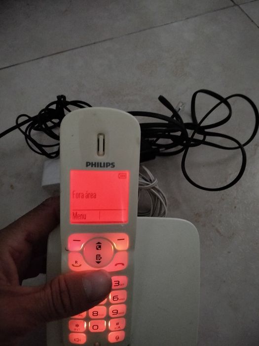 Telefone sem fio Philips com ramal