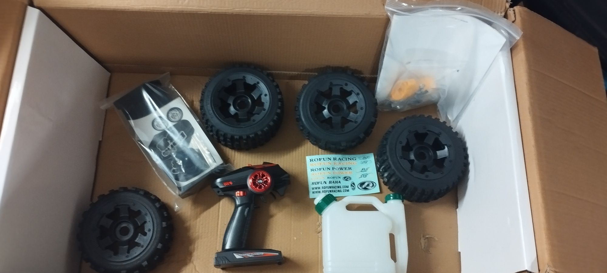 Model zdalnie sterowany RC petrol spalinowy benzynowy HPI BAJA 5B 1/5