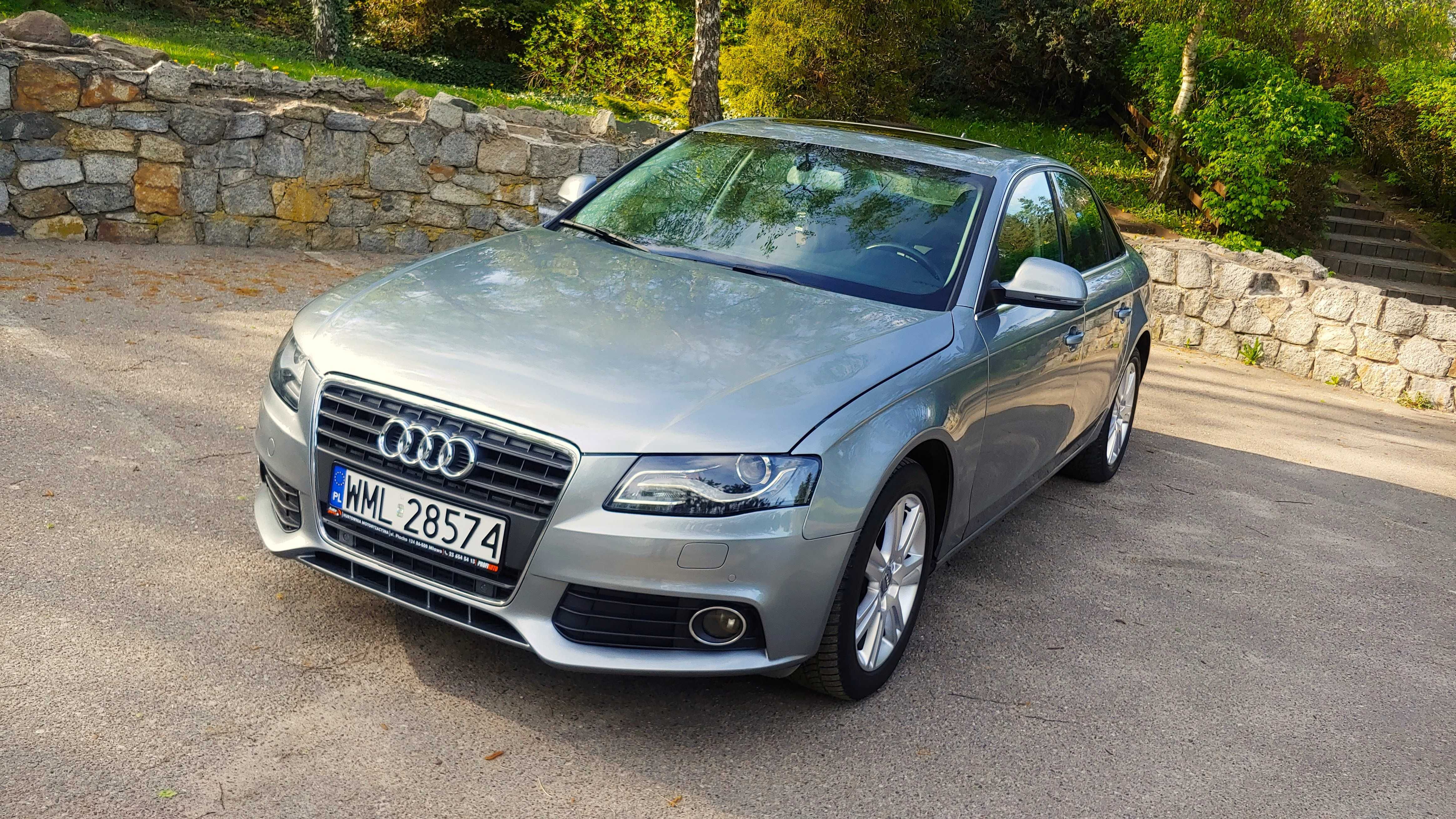 Audi A4 B8 Sedan Manual Navi Bixenon Nowy rozrząd Bez wady olejowej