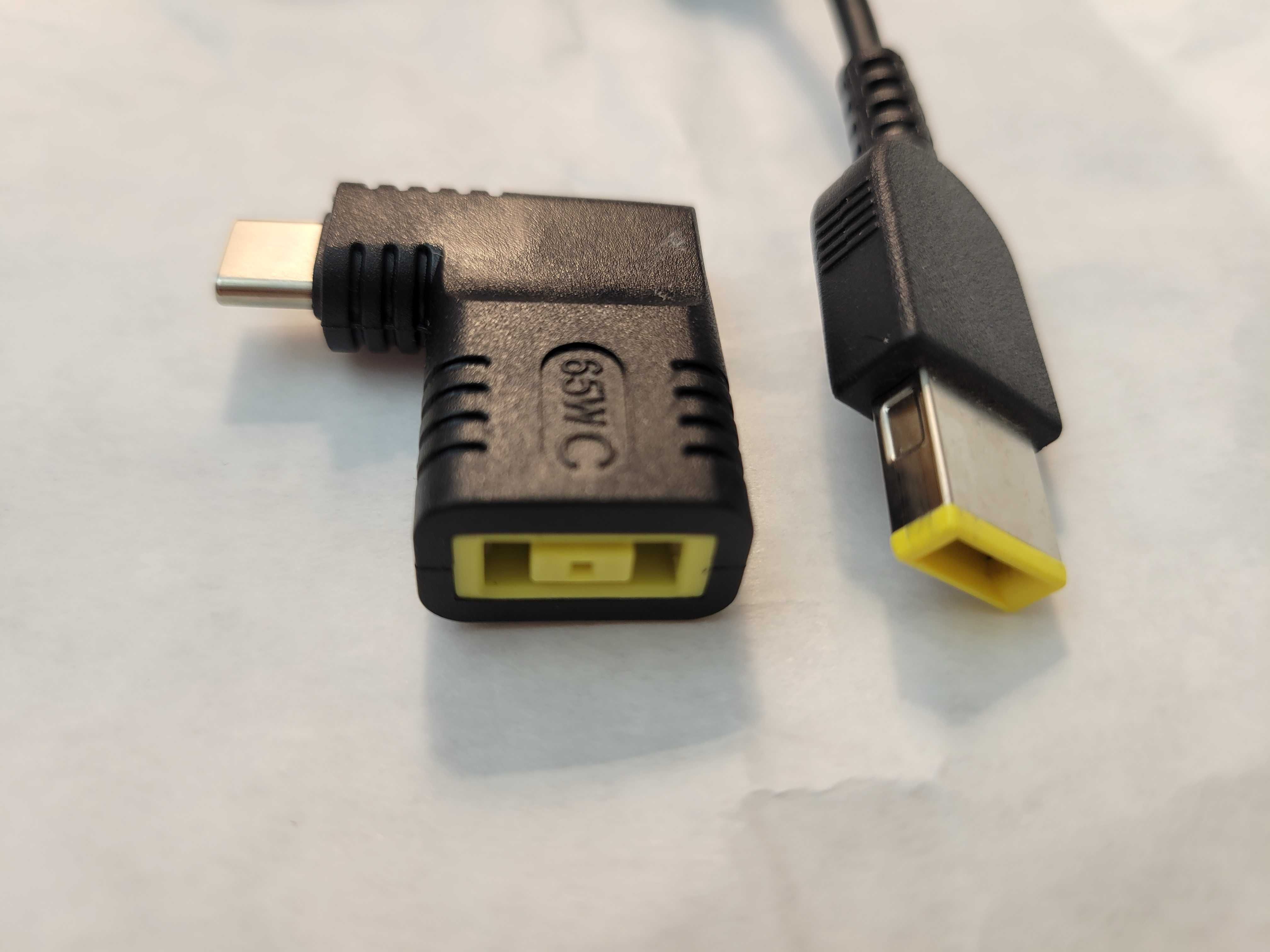 Переходник Type C PD 65W square USB Lenovo адаптер конвертер