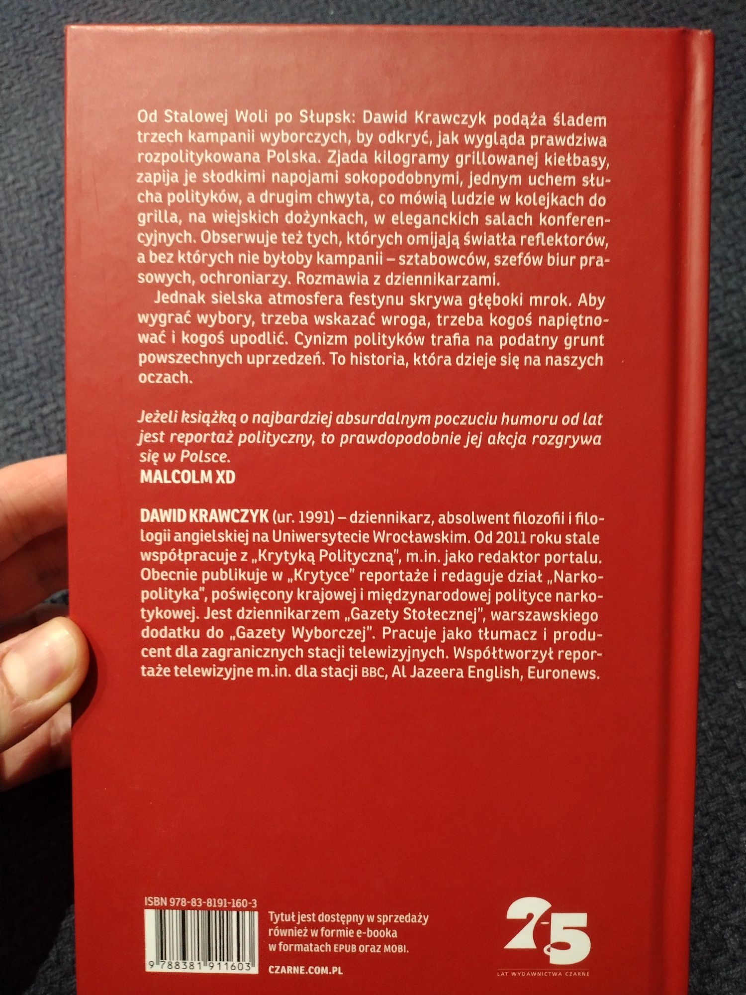 "Cyrk polski", Dawid Krawczyk,Wydawnictwo czarne